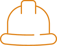 hardhat icon orange